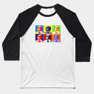Muhammad Ali Pop Art Style Baseball T-Shirt